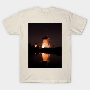 Kinderdijk Windmill T-Shirt